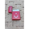 Kirmizi Renkli Turkiye Yazili Bayrak Desenli Tasli Cakmak