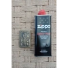 Ozel Tasarim Sari Renkli Benzinli Azrail ve Orak Kabartmali premium zippo Cakmak