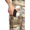 Sag El Hava Kuvvetleri Kamuflaj Renk Tek Baglantili Airsoft Palaskaya Kemere Geçirmeli impertex Bacak Silah Kilifi