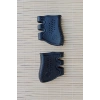 siyah renkli 9 mm tum silahlara uyumlu black grips silikon silah kabzasi