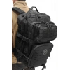 siyah renkli lazer kesim 45 litre dagci askeri taktik sirt cantasi