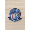 SSO Filo Yazili Nakis islemeli Arma Pec Patch