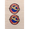 T.H.K 1925 yazili tayyare logolu nakis islemeli arma patch pec