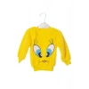 tweety sylvester detayli civciv sarisi renkli kaliteli uzun kollu alt ust takim