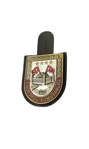 1 nci Kolordu komutanligi 1843 1 nolu harici metal gogus brovesi