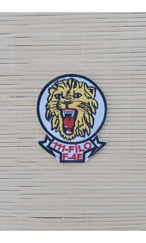 111 filo f 4e yazili aslan logolu fermateks dokuma nakis islemeli arma patch pec