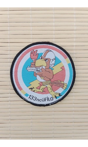 133.cu Filo Yazili Fermateks islemeli Arma Pec Patch
