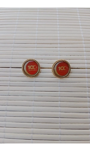 2 adet 100. yil rozeti Sarrafiyeli Taki ceket yaka ignesi yaka rozeti