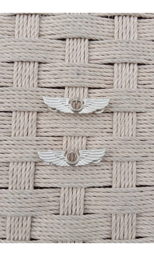 2 Adet hava kuvvetleri hava pilot kaliteli metal gogus brove