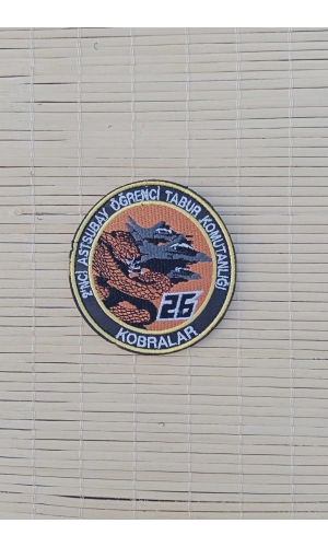 2.ci astsubay ogrenci tabur komutanligi kobralar 25 arma patch pec