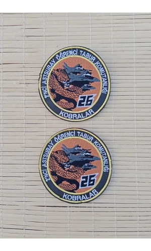 2.ci astsubay ogrenci tabur komutanligi kobralar 25 arma pec patch