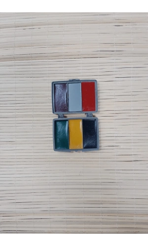 5 renkli aynali yuz kamuflaj boyasi