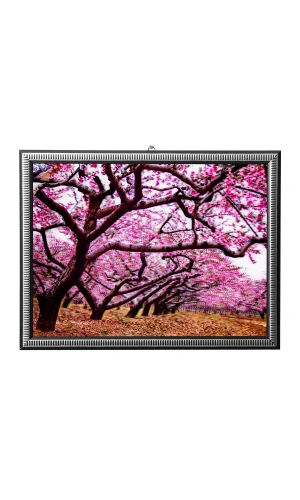 5d recine elmas boyama 180° hareketli sonbahar temali agacli cerceveli tablo resim