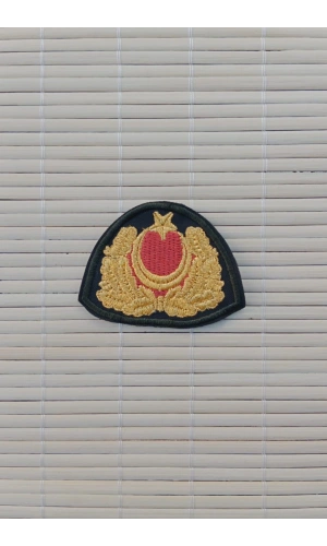 Kara Kuvvetleri Saglik Subay Nakis islemeli Bere Kokarti