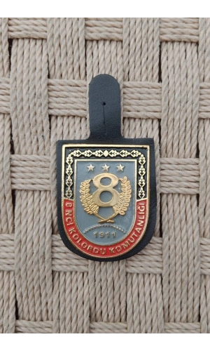 8 nci Kolordu komutanligi 1911 1 nolu harici metal gogus brovesi