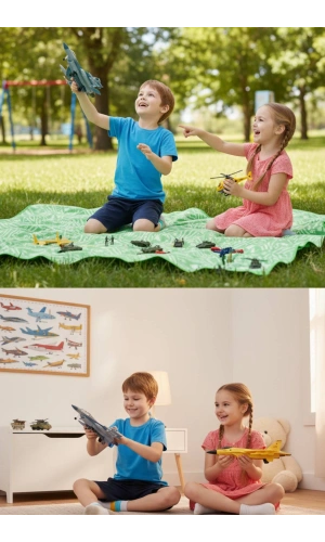 AL AF 88 599 Cek Birak Koyu Acik Gri Askeri Savas Ucagi Modeli Maket Ucak