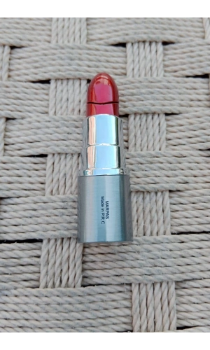 Beyaz Gri Govdeli Gazli Ruj seklinde Manyetolu Bayan cakmak