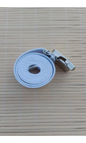 Beyaz Renkli Metal Beyaz Tokali Deniz Kuvvetleri isbasi Harici Dokuma Kaptan Kemer