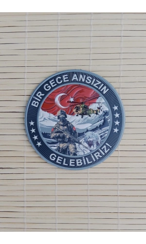 bir gece ansizin gelebiliriz 3d tpu termoplastik silikon kabartma nakis islemeli arma pec patch