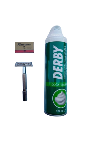 Derby Tras Kopugu Tima 779 tras makinasi Perma Sharp Yaprak Jilet Tras Seti