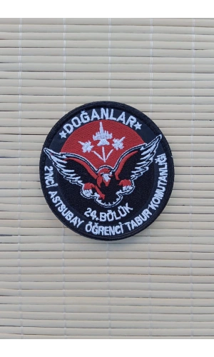 Doganlar 2.ci Astsubay Ogrenci Tabur Komutanligi 24. Boluk Arma Patch Pec