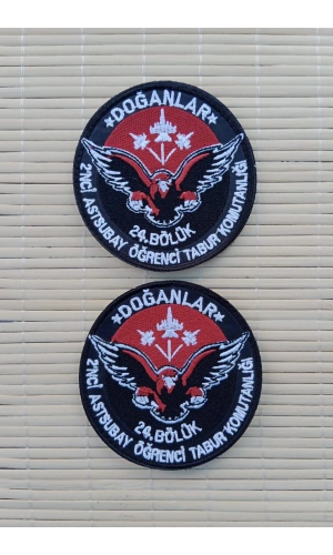 doganlar 2.ci astsubay ogrenci tabur komutanligi 24. boluk arma pec patch