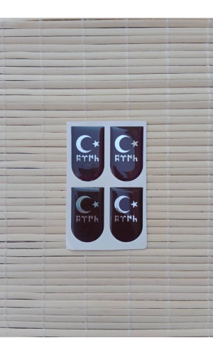 Eski Turkce Turk Yazili Silah Kabze Sarjor Alti Yapistirmali Sticker