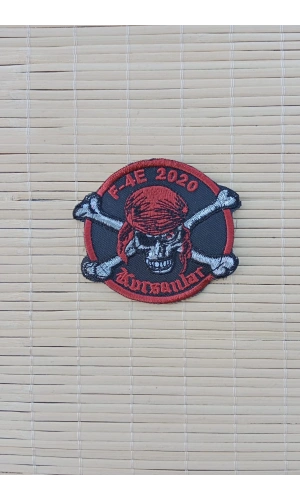 f 4e 2020 korsanlar yazili korsan logolu nakis islemeli arma patch pec