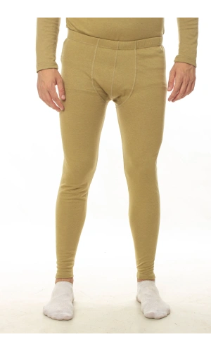 Haki renkli likrali soguktan koruyan termal alt iclik