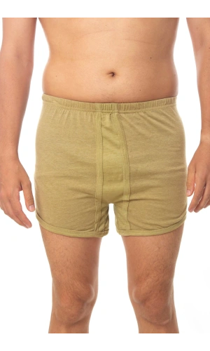 haki renkli pamuklu arjantin pacali acemi bedelli asker boxer kulot