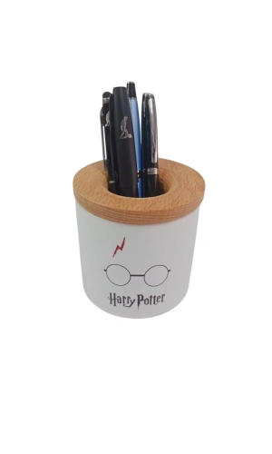 Harry Potter Yazili Ozel Tasarim Seramik Kucuk Kalemlik