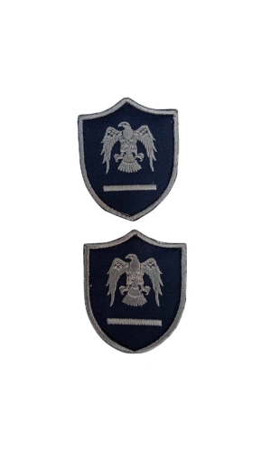 Hava Kuvvetleri Astegmen Lacivert Zemin Kartal Nakisli Mini Polar Arma Rutbesi