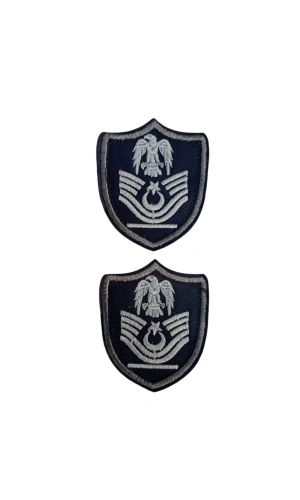 Hava Kuvvetleri Astsubay Bascavus Lacivert Zemin Kartal Nakisli Mini Polar Rutbesi