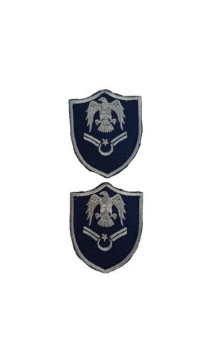 Hava Kuvvetleri Astsubay Cavus Lacivert Zemin Kartal Nakisli Mini Polar Rutbesi