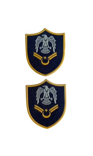 Hava Kuvvetleri Astsubay Cavus Lacivert Zemin Kartal Nakisli Plastik Mini Yelek Rutbesi