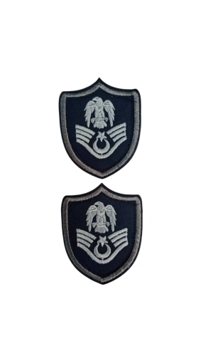 Hava Kuvvetleri Astsubay Ustcavus Lacivert Zemin Kartal Nakisli Mini Polar Rutbesi