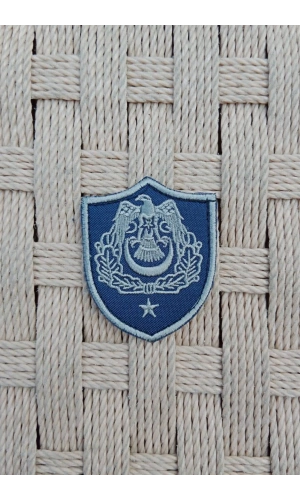 Hava Kuvvetleri Binbasi Subay Lacivert Zemin Kartal Nakisli Sirmali Mini Polar Rutbe