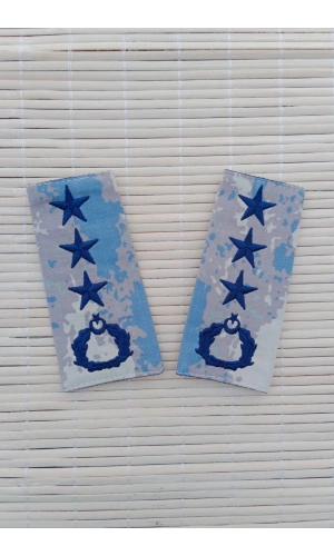 hava kuvvetleri kamuflaj renkli albay omuzluk apolet rutbe