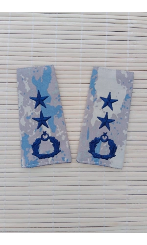 hava kuvvetleri kamuflaj renkli yarbay omuzluk apolet rutbe