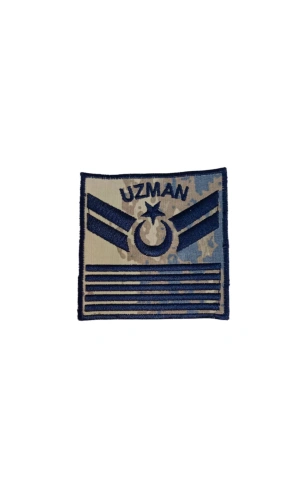 hava kuvvetleri uzman cavus 5 kademe kamuflaj renkli nakis kol rutbe