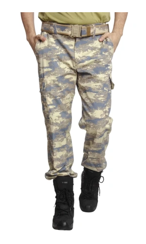 Hava Kuvvetleri Yeni Kamuflaj Renkli Kargo Cepli Airsoft Taktik Askeri Pantolon