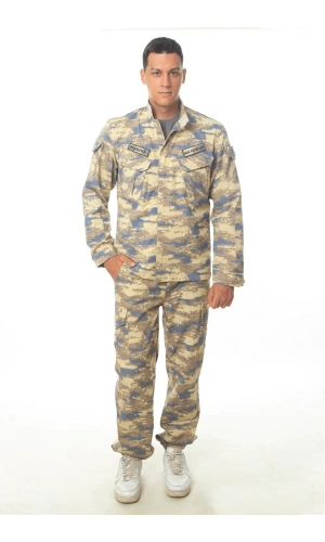 hava kuvvetleri yeni kamuflaj renkli uzun kollu taktik gomlek kargo cepli taktik pantolon long sleeve camouflage