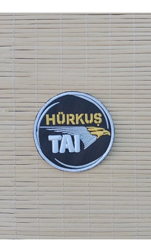 hurkus tai yazili logolu nakis islemeli arma patch pec