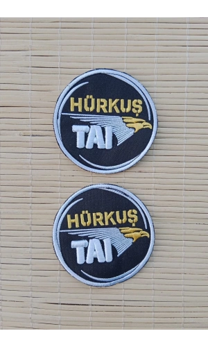 hurkus tai yazili logolu nakis islemeli arma pec patch