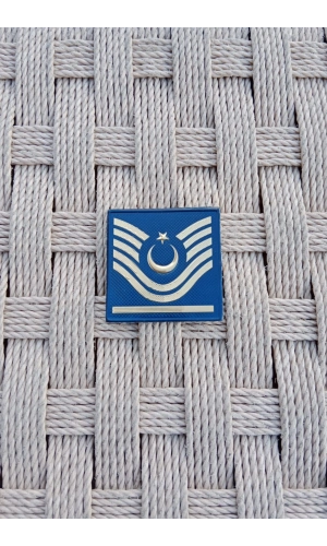 jandarma asayis astsubay bascavus lacivert renkli 3d termoplastik mini rutbe