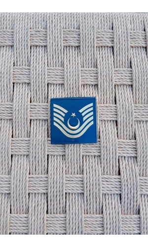 jandarma asayis astsubay kidemli ustcavus lacivert renkli 3d termoplastik mini rutbe