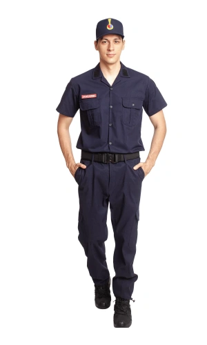 jandarma asayis astsubay uzman cavus lacivert renkli kisa kollu rengi solmayan gomlek ve kargo cepli taktik pantolon alt ust takim