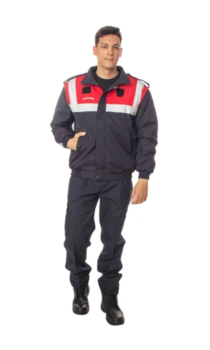 Jandarma Asayis Lacivert Renkli Kollari Cikarilabilir Subay Astsubay Uzman Cavus Kislik Monding Mont Yelek Lacivert Pantolon Alt Ust Takim