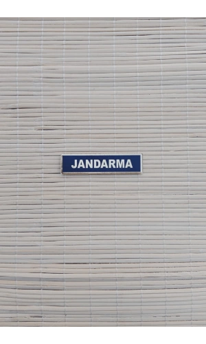 jandarma asayis siyah zemin sari jandarma yazili isimlik gogus arma isimlik patch pec