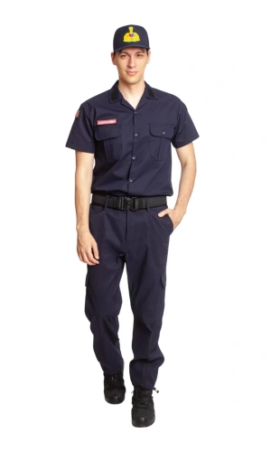 Jandarma Asayis Subay Lacivert Renkli Kisa Kollu Rengi solmayan Gomlek ve Kargo Cepli Taktik Pantolon Alt Ust Takim